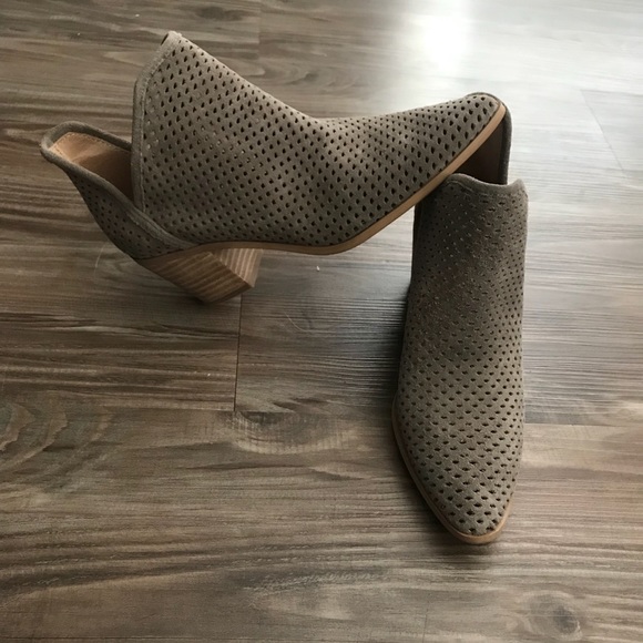 Lucky brand ankle taupe mesh booties - Picture 6 of 7
